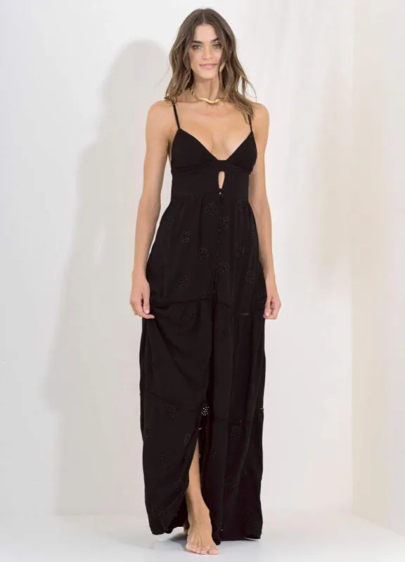 Maaji Black Tulip Sadie Long Dress sold by Maaji