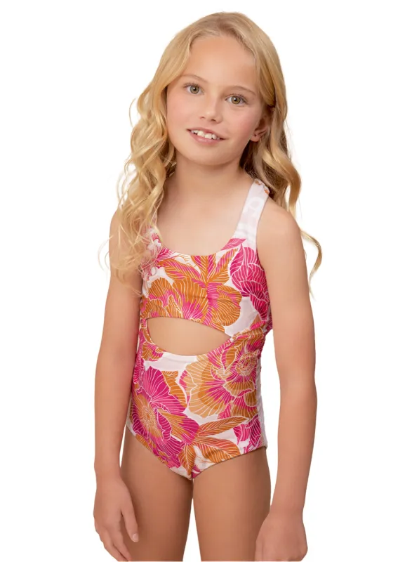 Maaji Mexican Floral Confetti Girls One Piece Set sold by Maaji
