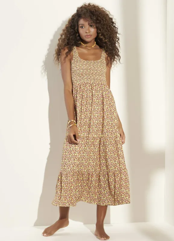 Maaji Radiant Meadow Millie Midi Dress sold by Maaji