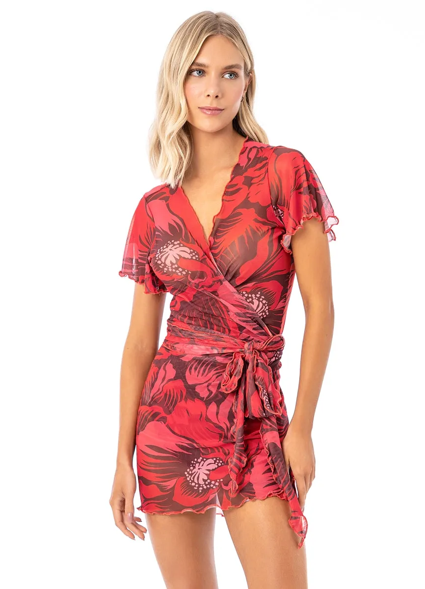 Maaji Scarlet Tulip Derry Kaftan sold by Maaji product image thumbnail 3
