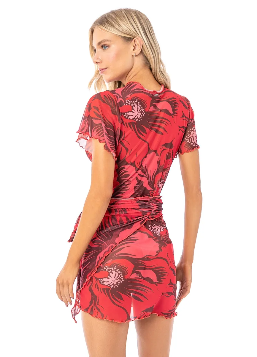 Maaji Scarlet Tulip Derry Kaftan sold by Maaji product image thumbnail 4