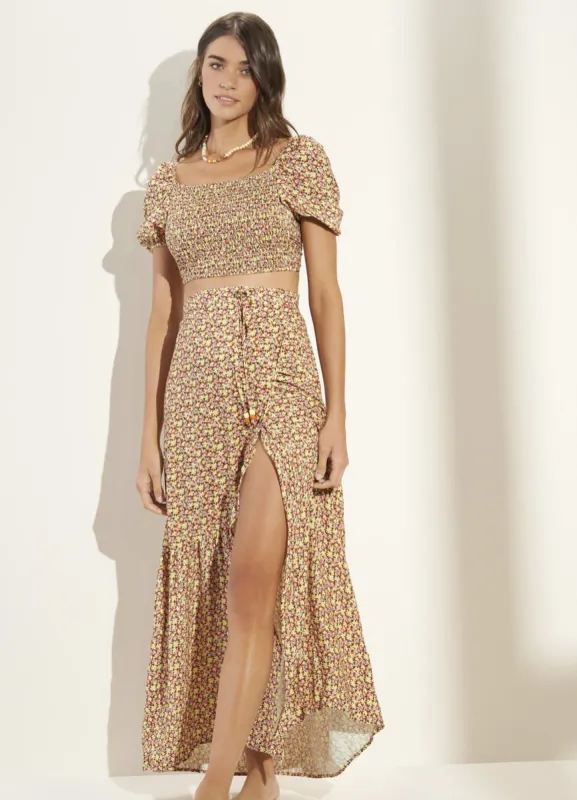 Maaji Radiant Meadow Autumn Long Skirt sold by Maaji