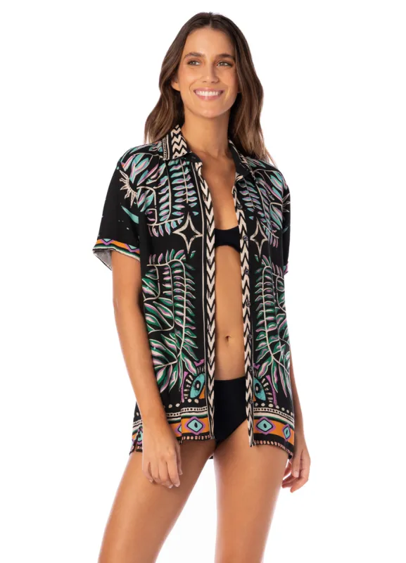 Maaji Jaguar Jungle Saona Long Shirt sold by Maaji