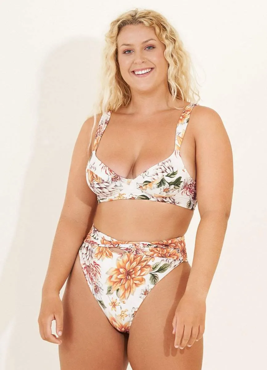 Maaji Cottage Garden Joile High Rise/High Leg Bikini Bottom sold by Maaji product image thumbnail 3