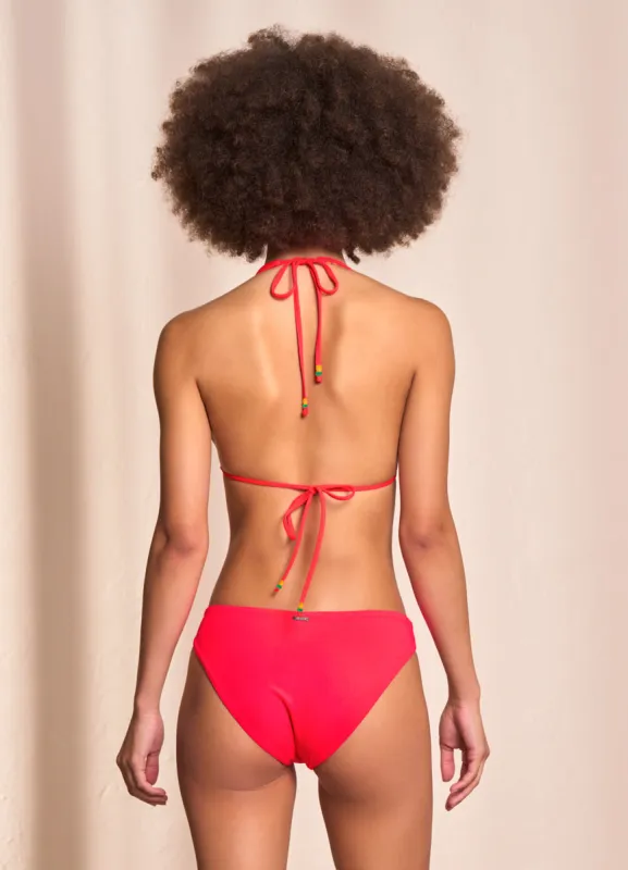 Maaji Cherry Red Sublimity Classic Bikini Bottom sold by Maaji