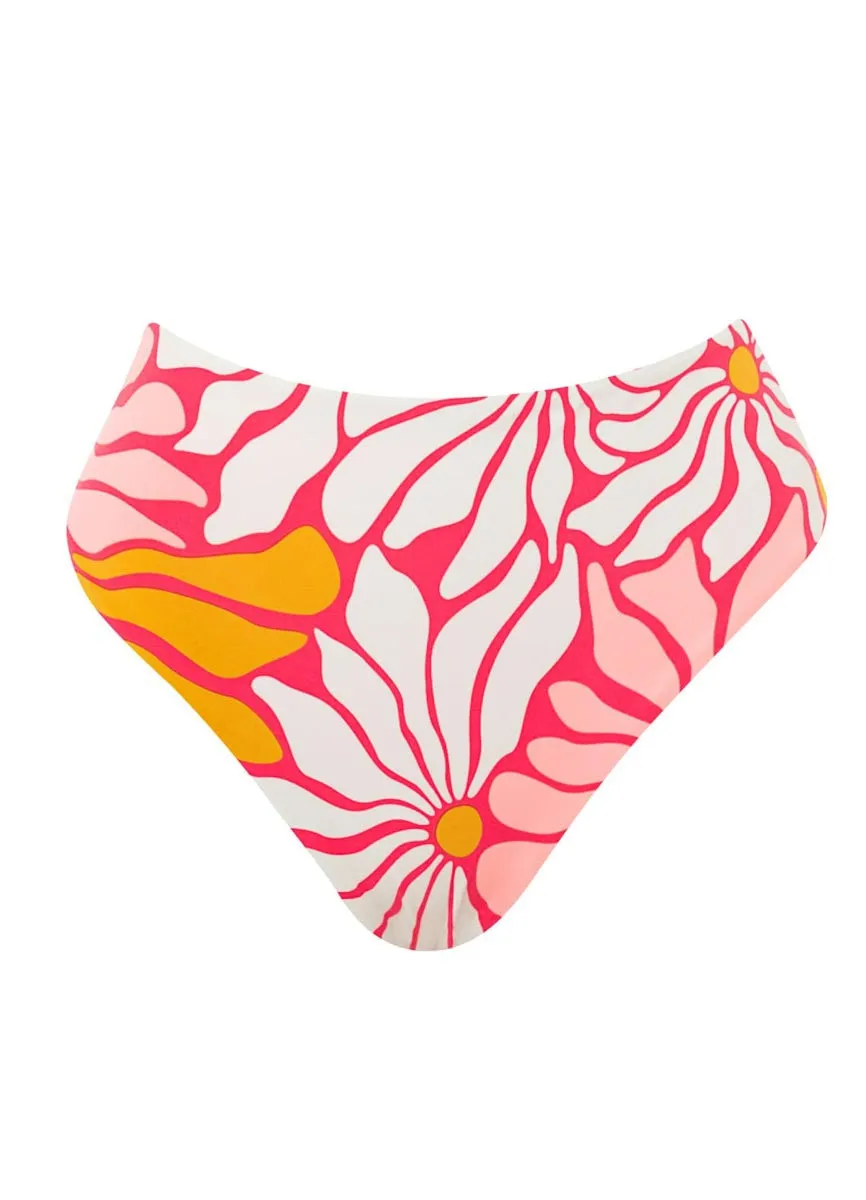 Maaji Dali Flowers Sully High Rise/High Leg Bikini Bottom sold by Maaji product image thumbnail 5