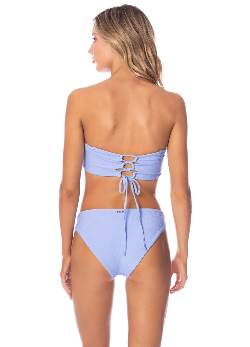 Maaji Serenity Blue Sublimity Regular Rise Classic Bikini Bottom sold by Maaji