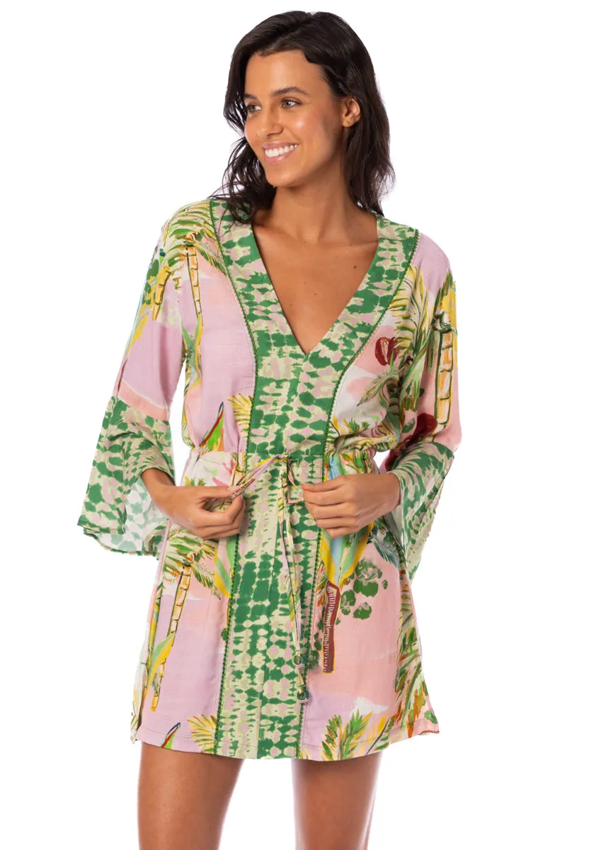 Maaji Retro Palms Enjoyable Kaftan sold by Maaji