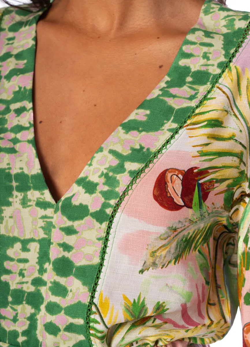 Maaji Retro Palms Enjoyable Kaftan sold by Maaji product image thumbnail 4