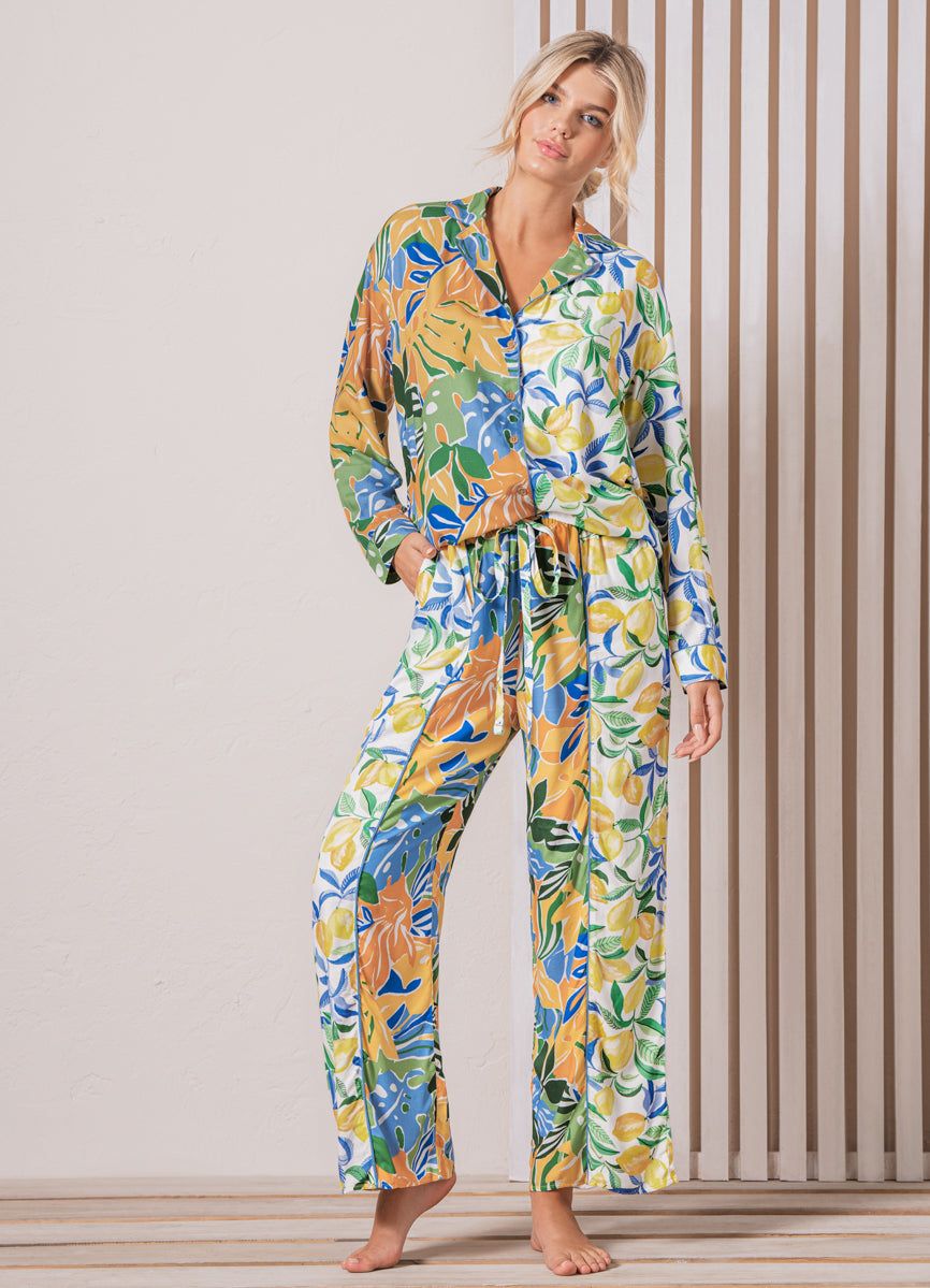 Maaji Tropical Tango Holly Long Sleeve Pant Set sold by Maaji