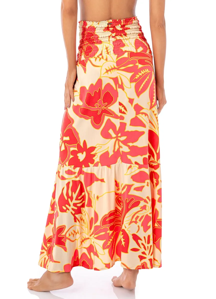 Maaji Abstract Garden Femina Long Skirt sold by Maaji product image thumbnail 4