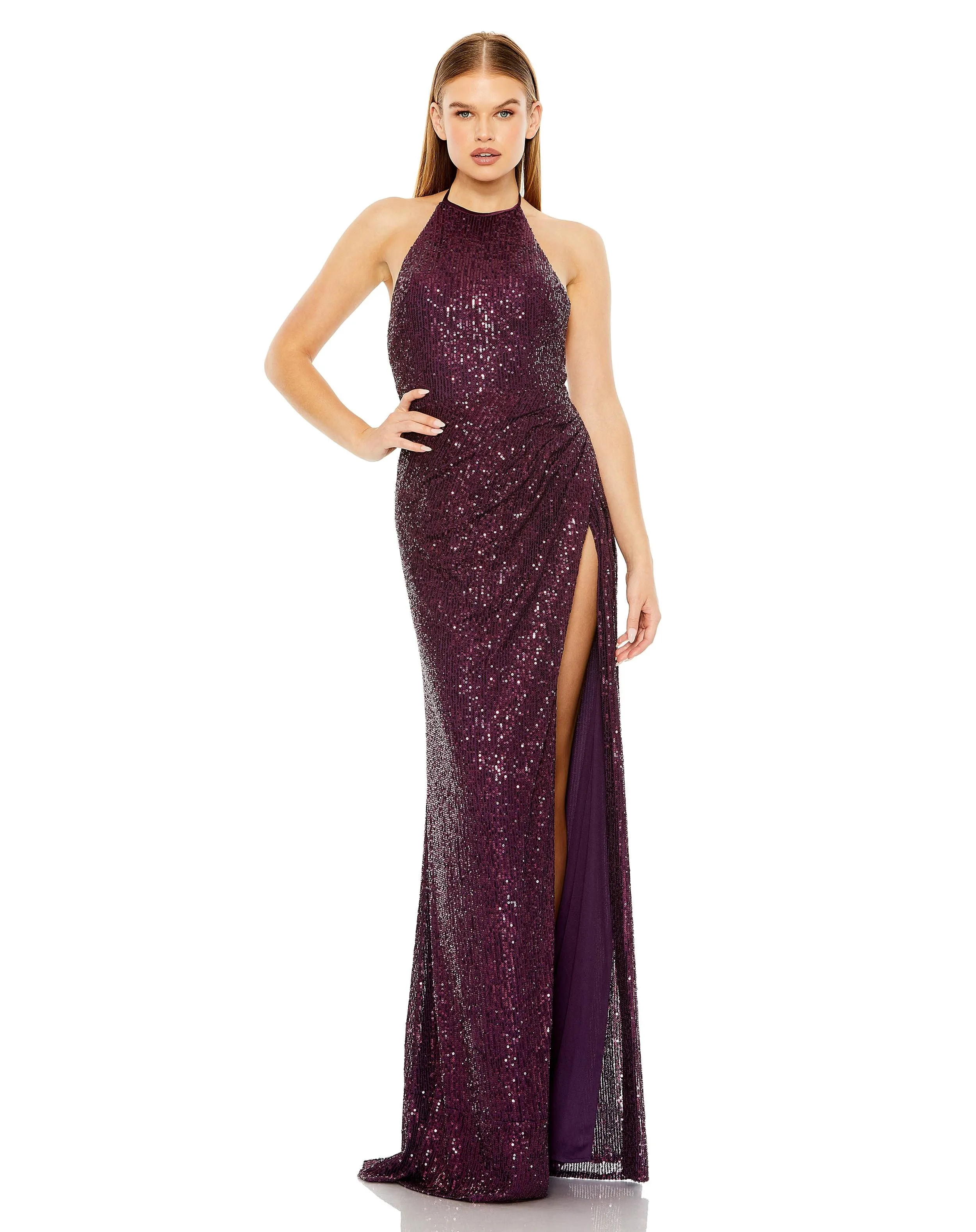 HALTER GOWN | Sample | Sz. 2 sold by Mac Duggal