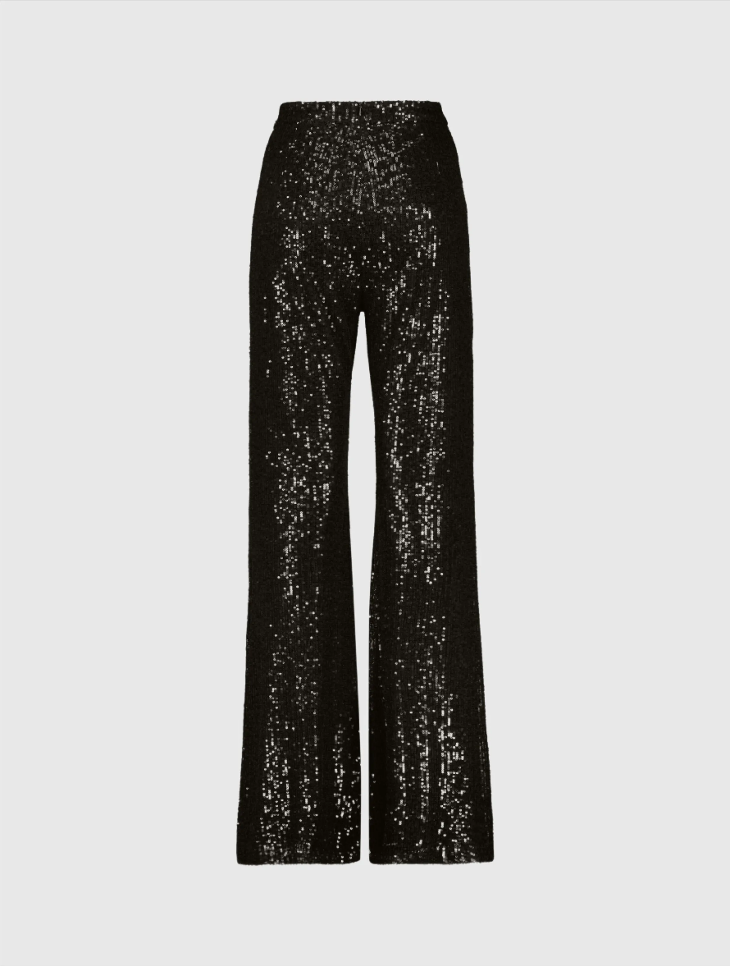 Black Sequin Flare Evening Pants - FINAL SALE sold by Mac Duggal product image thumbnail 3