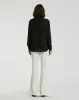 The Bentley Black Long Sleeve Button Up Georgette Blouse - FINAL SALE sold by Mac Duggal