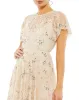 Floral Embellished High Neck Gown sold by Mac Duggal