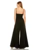 Black Spaghetti Strap Beaded Bustier Top Jumpsuit - FINAL SALE sold by Mac Duggal