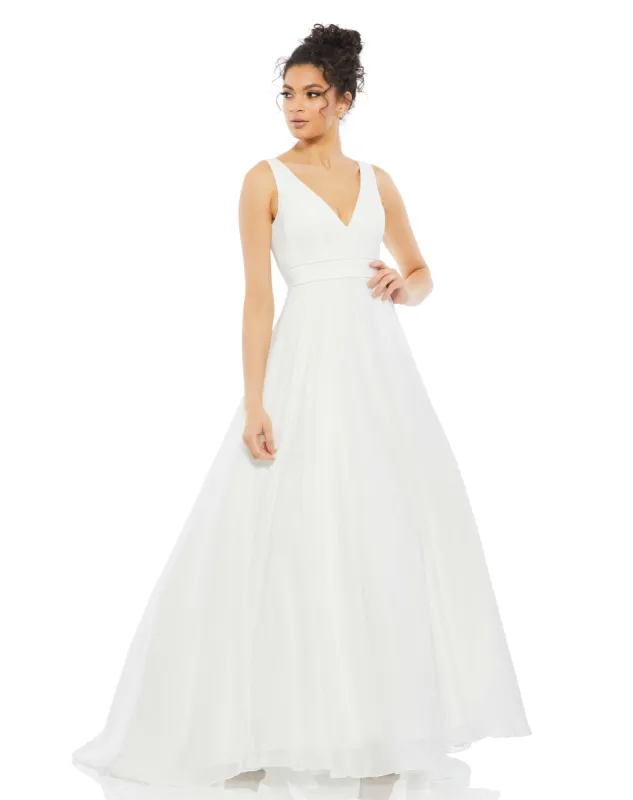 Layered Tulle Chiffon Ball Gown - FINAL SALE sold by Mac Duggal