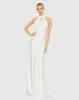 Keyhole Halter Empire Waist Gown sold by Mac Duggal