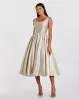 Square Neck Sleeveless A Line Dress sold by Mac Duggal