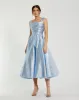 Square Neck Sleeveless A Line Dress sold by Mac Duggal