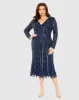 Long Sleeve Embellished Dress sold by Mac Duggal
