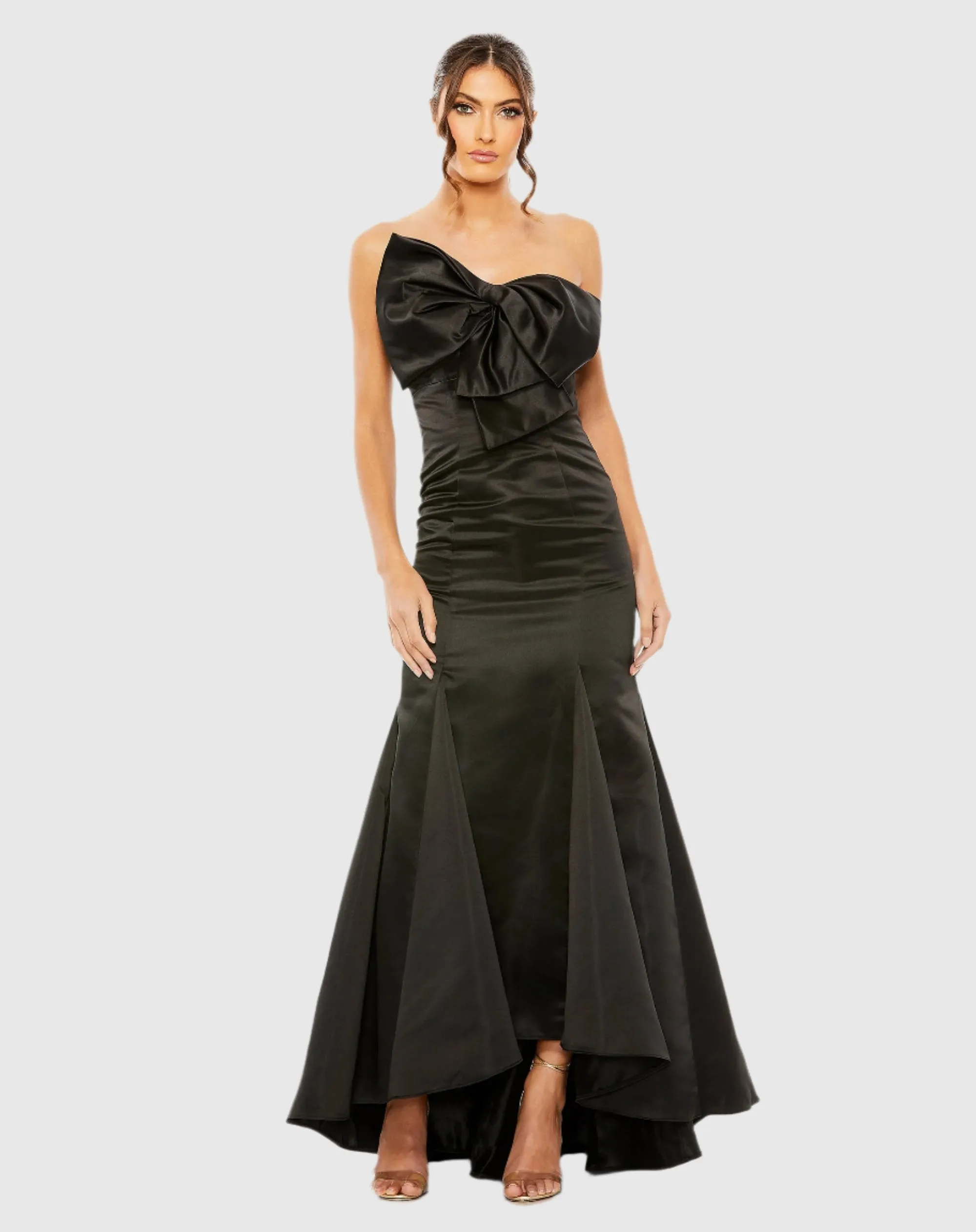 Strapless Bow Mermaid Gown sold by Mac Duggal product image thumbnail 2