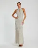 Embellished Halter Neck Keyhole Gown sold by Mac Duggal