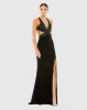 Floral Sequined Criss Cross Bodice Gown sold by Mac Duggal