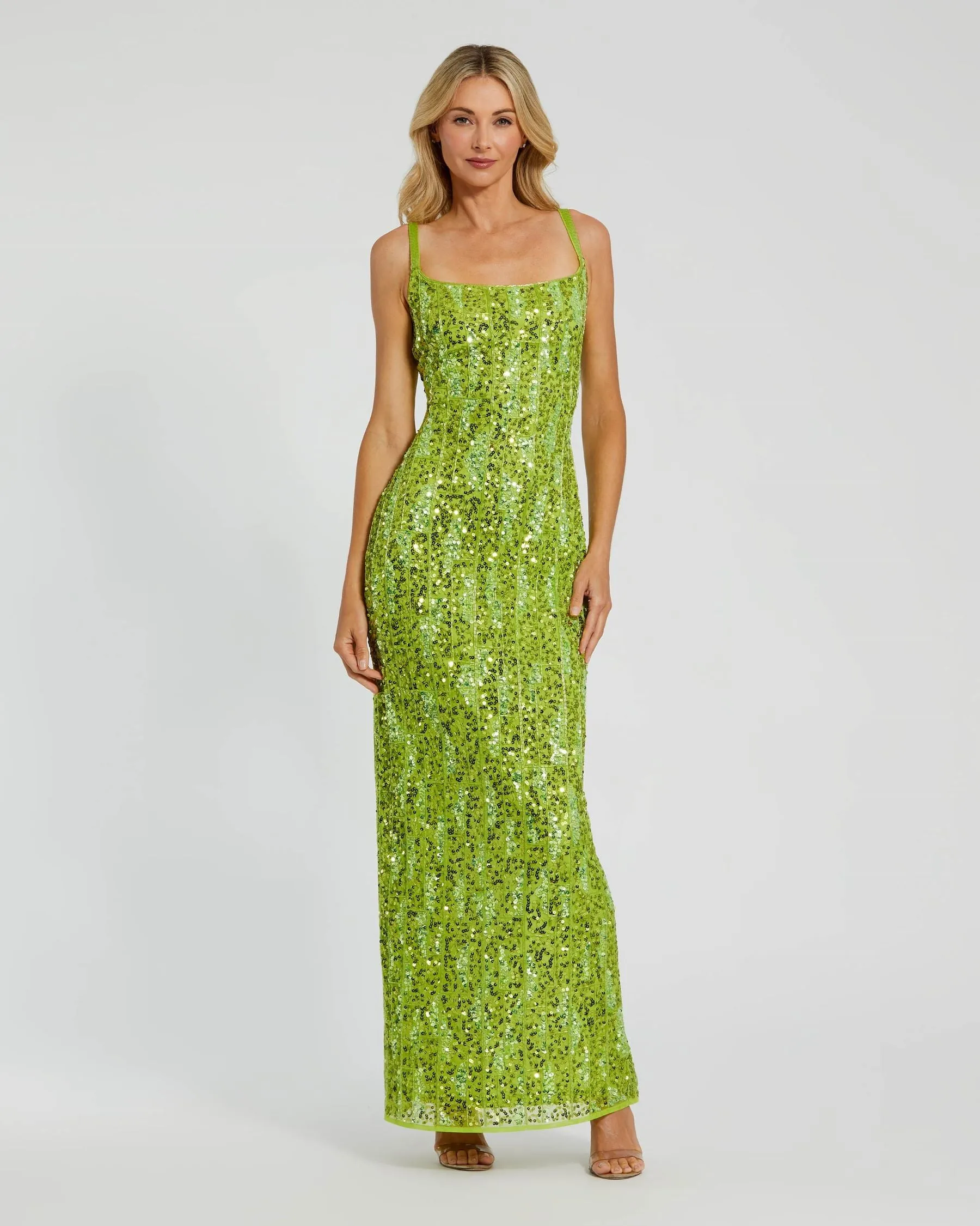 Embellished Scoop Neck Gown sold by Mac Duggal