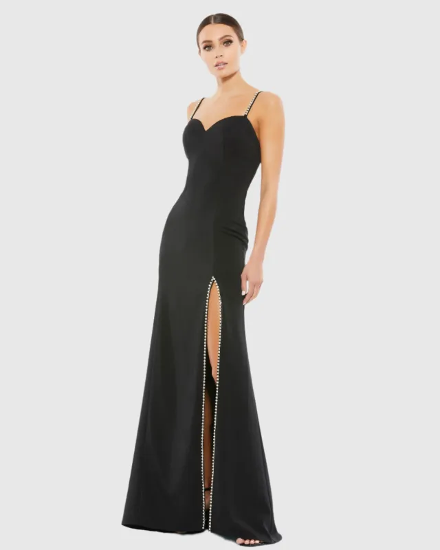 Sweetheart Evening Gown w/ Rhinestone Accents sold by Mac Duggal