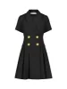 Black Tweed Short Sleeve Blazer Mini Dress sold by Mac Duggal