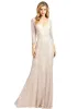 Three-Quarter Sleeve Embellished Gown - FINAL SALE sold by Mac Duggal