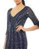 Three-Quarter Sleeve Embellished Gown - FINAL SALE sold by Mac Duggal