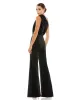 Black Sequined One Shoulder Jumpsuit sold by Mac Duggal