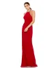 Halter Rhinestone Accented Evening Gown sold by Mac Duggal