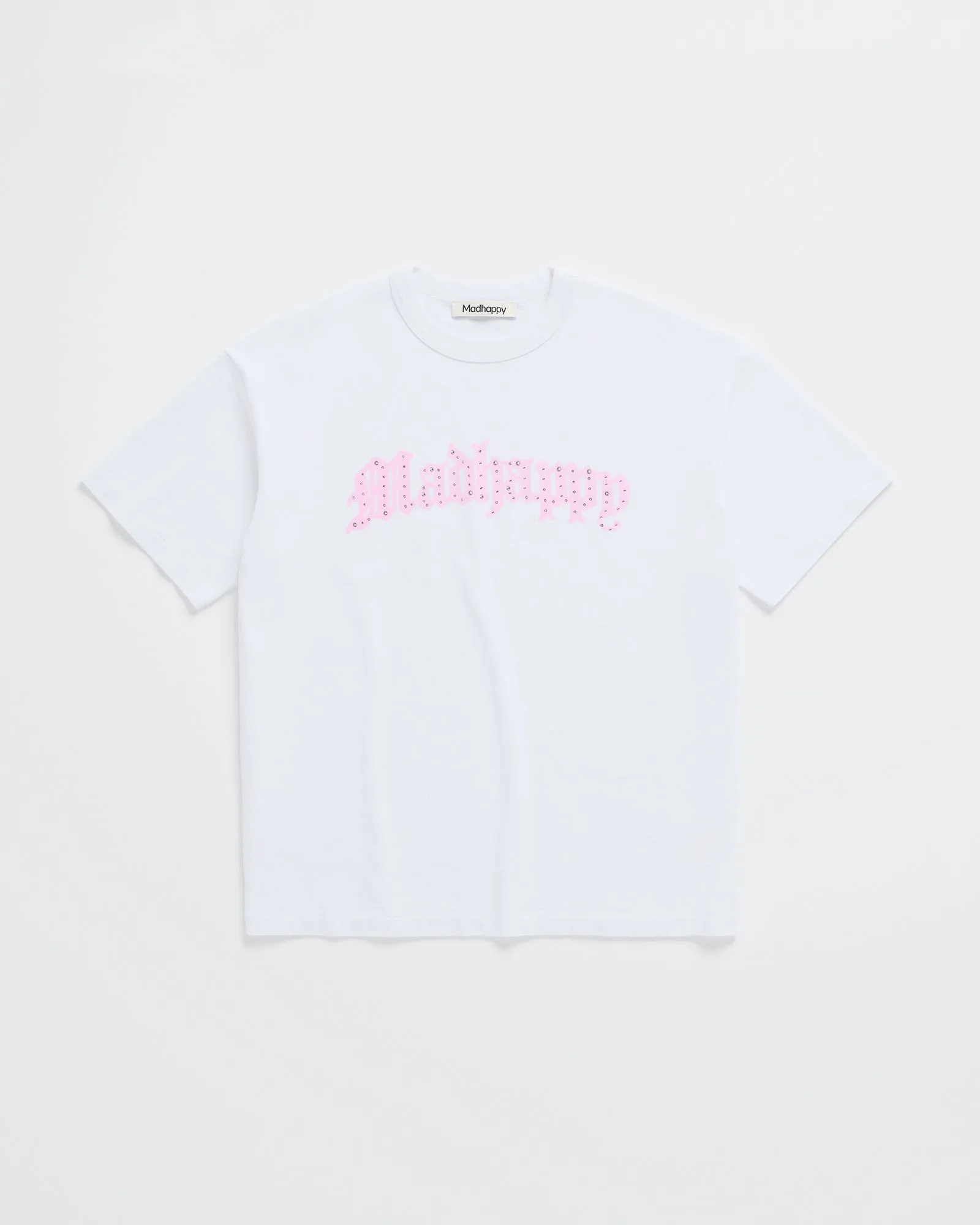 Bijou Rhinestone Midweight Tee sold by Madhappy