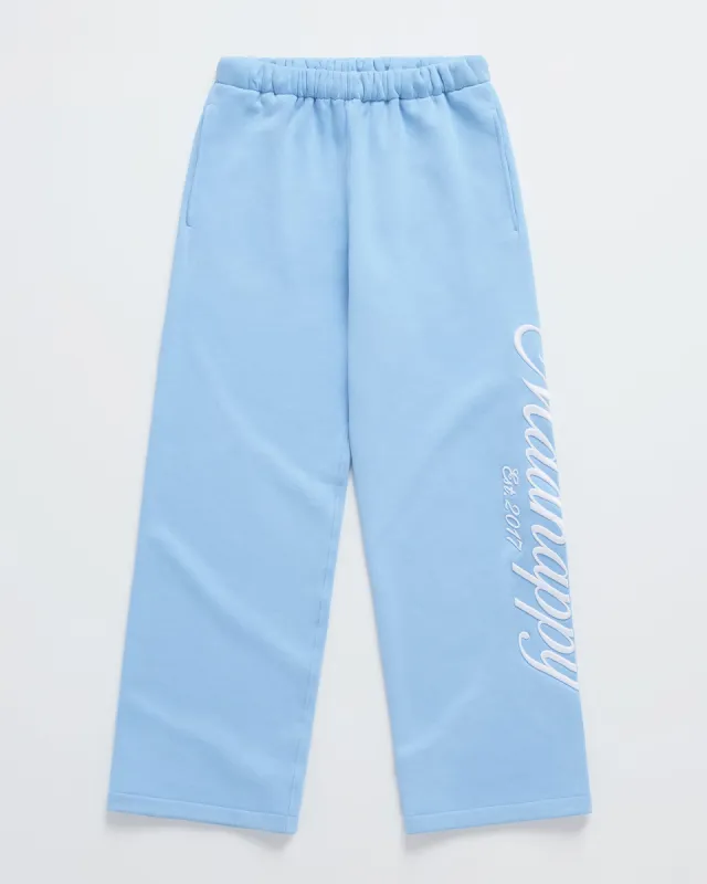 Embroidered Signature Fleece Straight Sweatpant sold by Madhappy