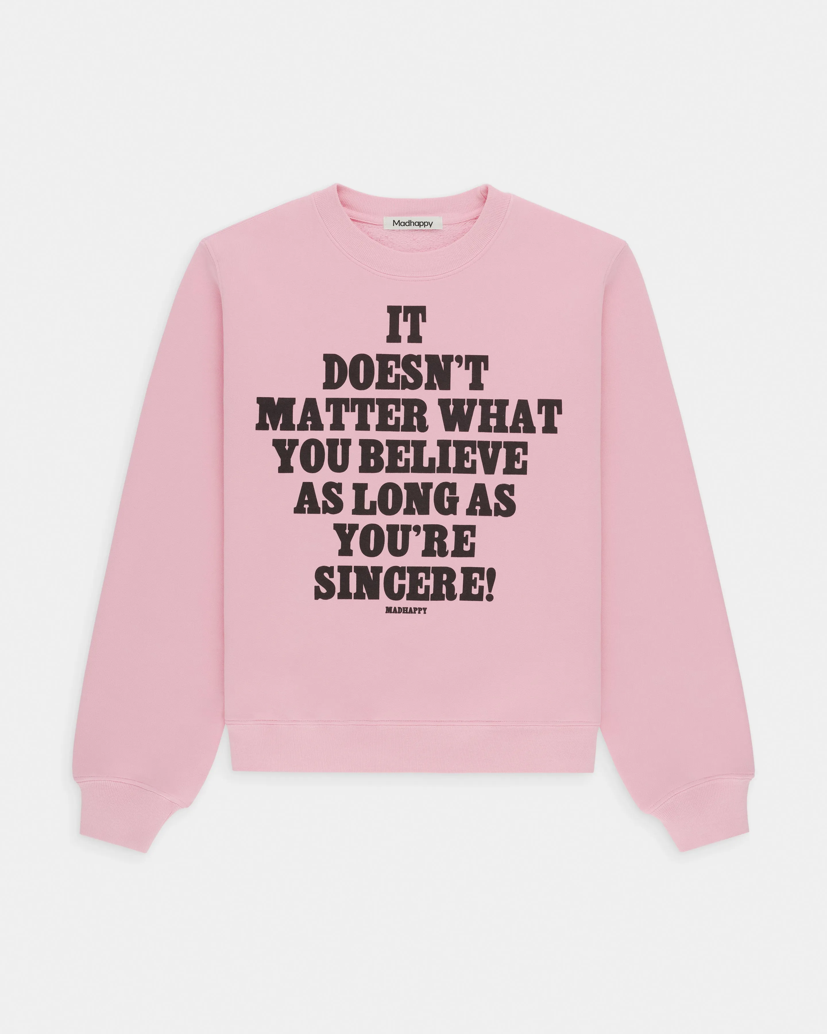 Sincere Fleece Crewneck sold by Madhappy product image thumbnail 2