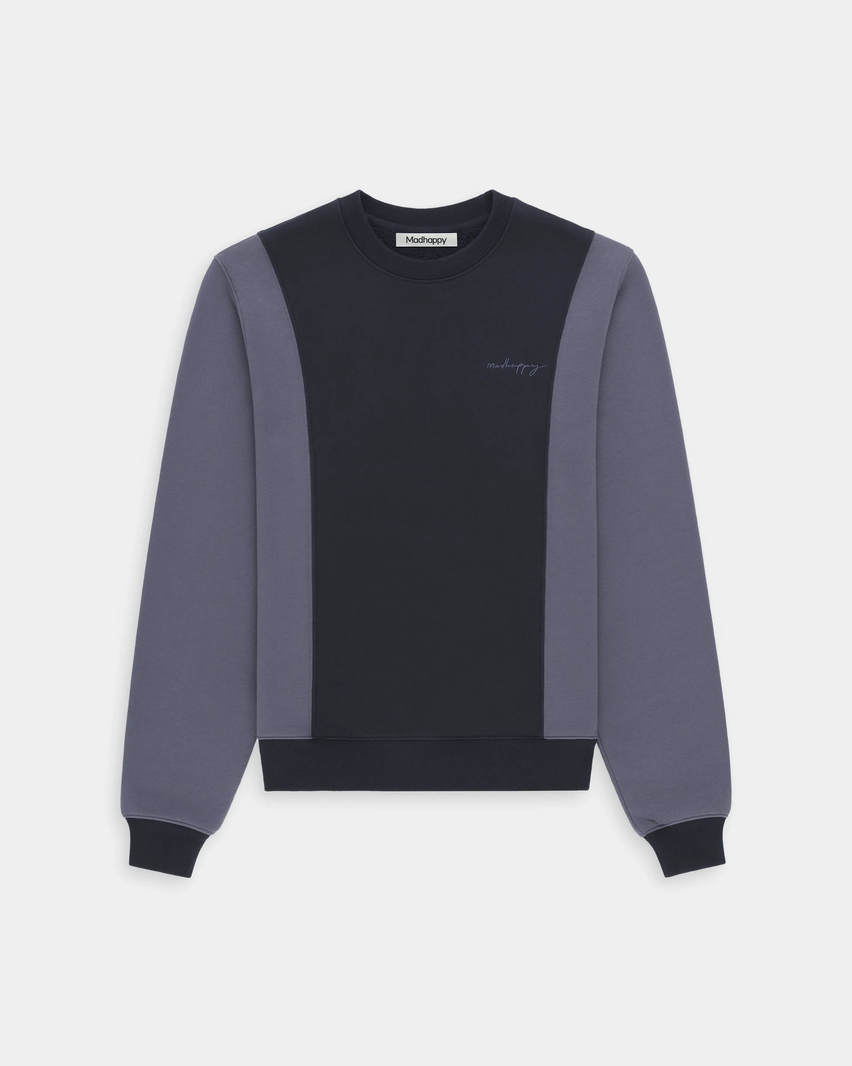 Panelled Fleece Crewneck sold by Madhappy