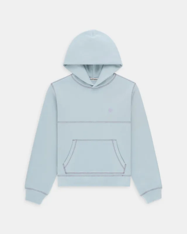 Contrast Stitch Fleece Hoodie sold by Madhappy
