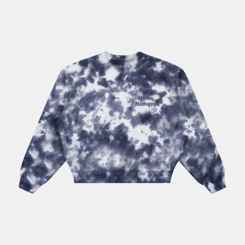 Haze Tie-dye Heritage Crewneck sold by Madhappy