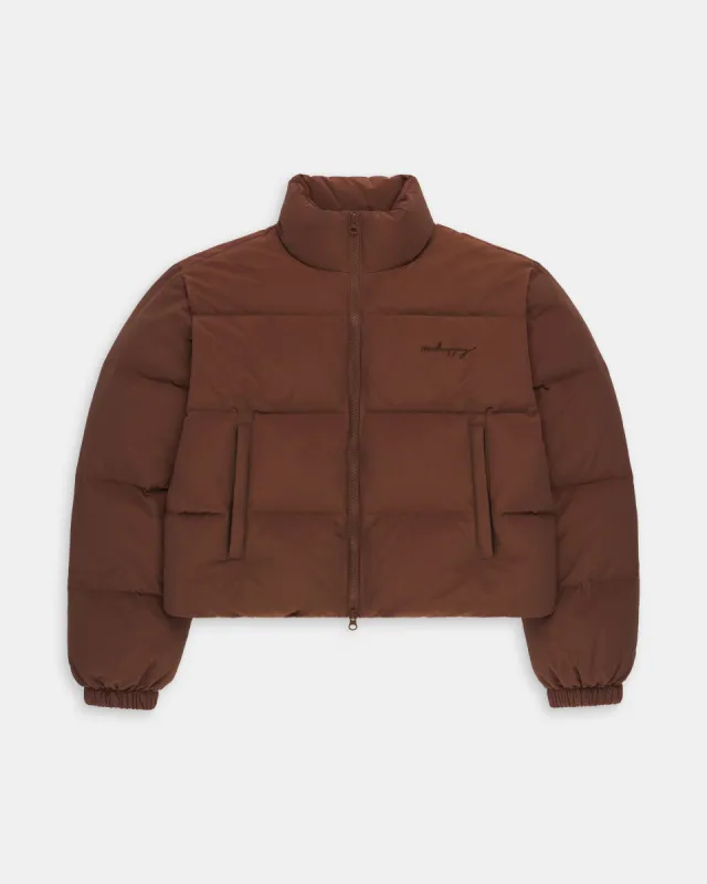 Women's Cropped Cozy Puffer Jacket sold by Madhappy