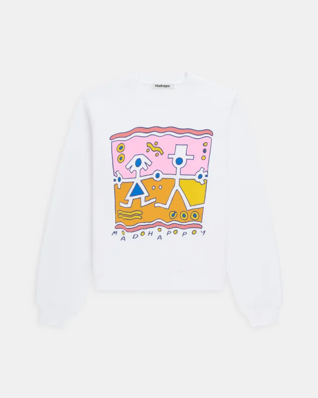Together Fleece Crewneck sold by Madhappy
