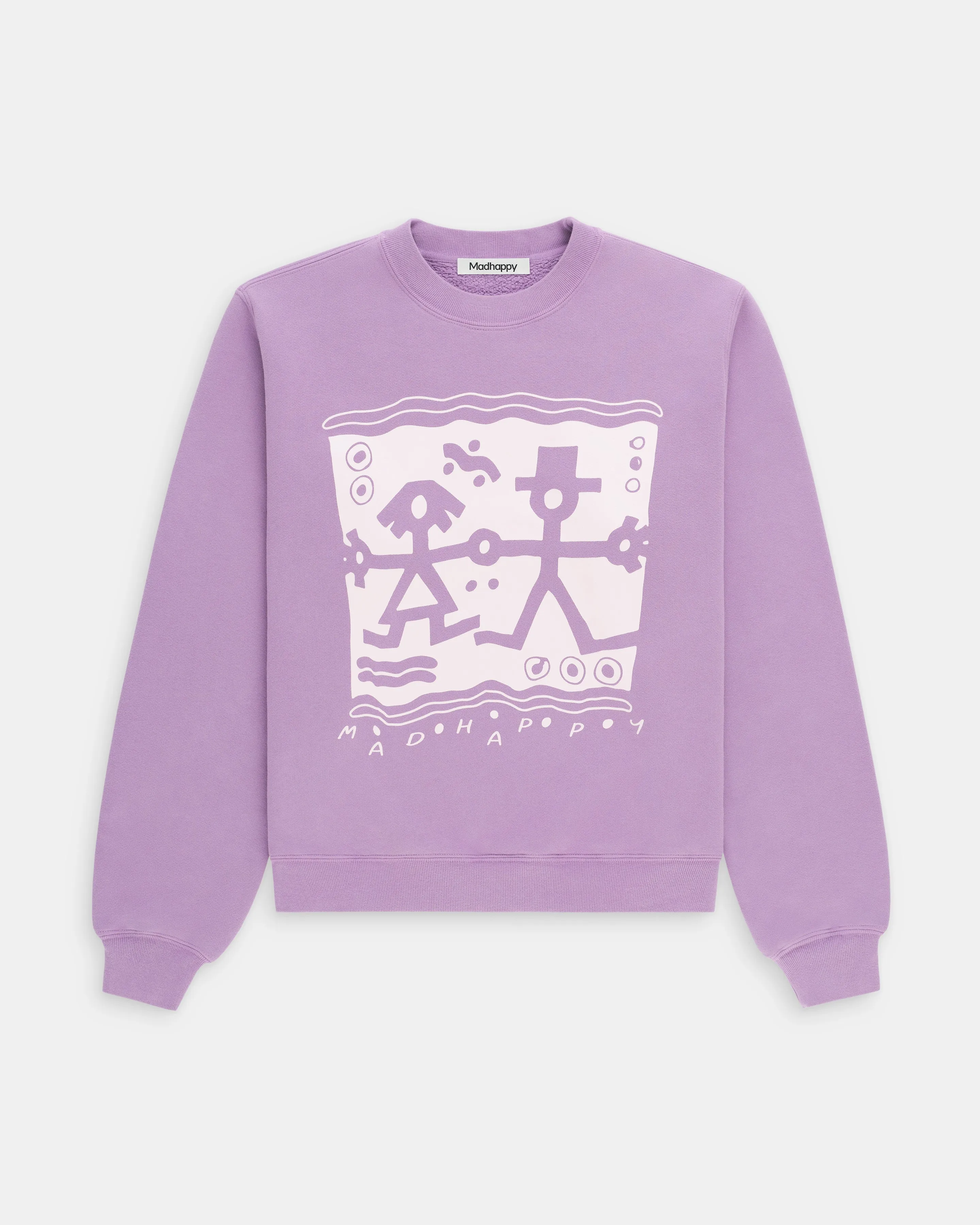 Together Fleece Crewneck sold by Madhappy product image thumbnail 3