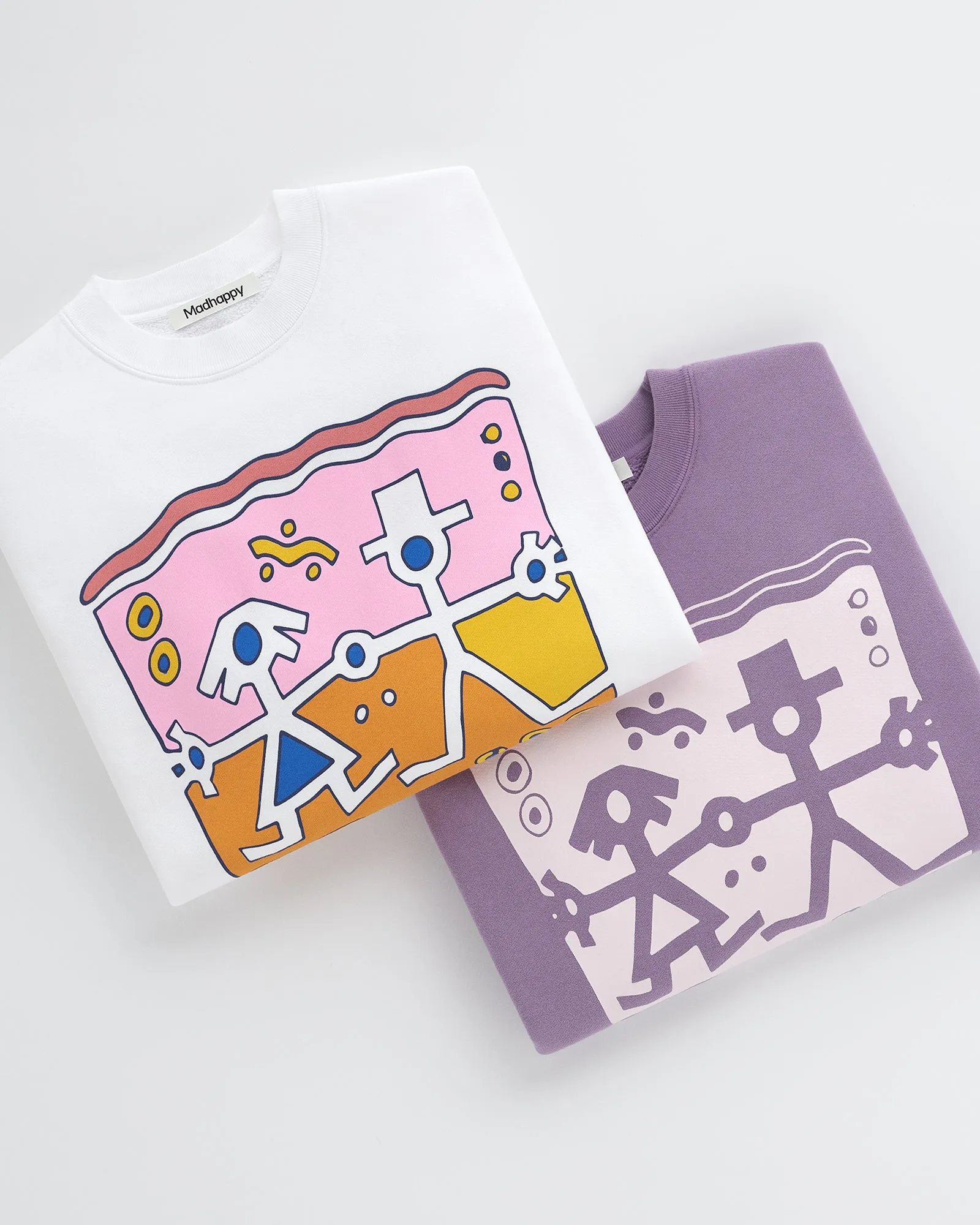 Together Fleece Crewneck sold by Madhappy product image thumbnail 4