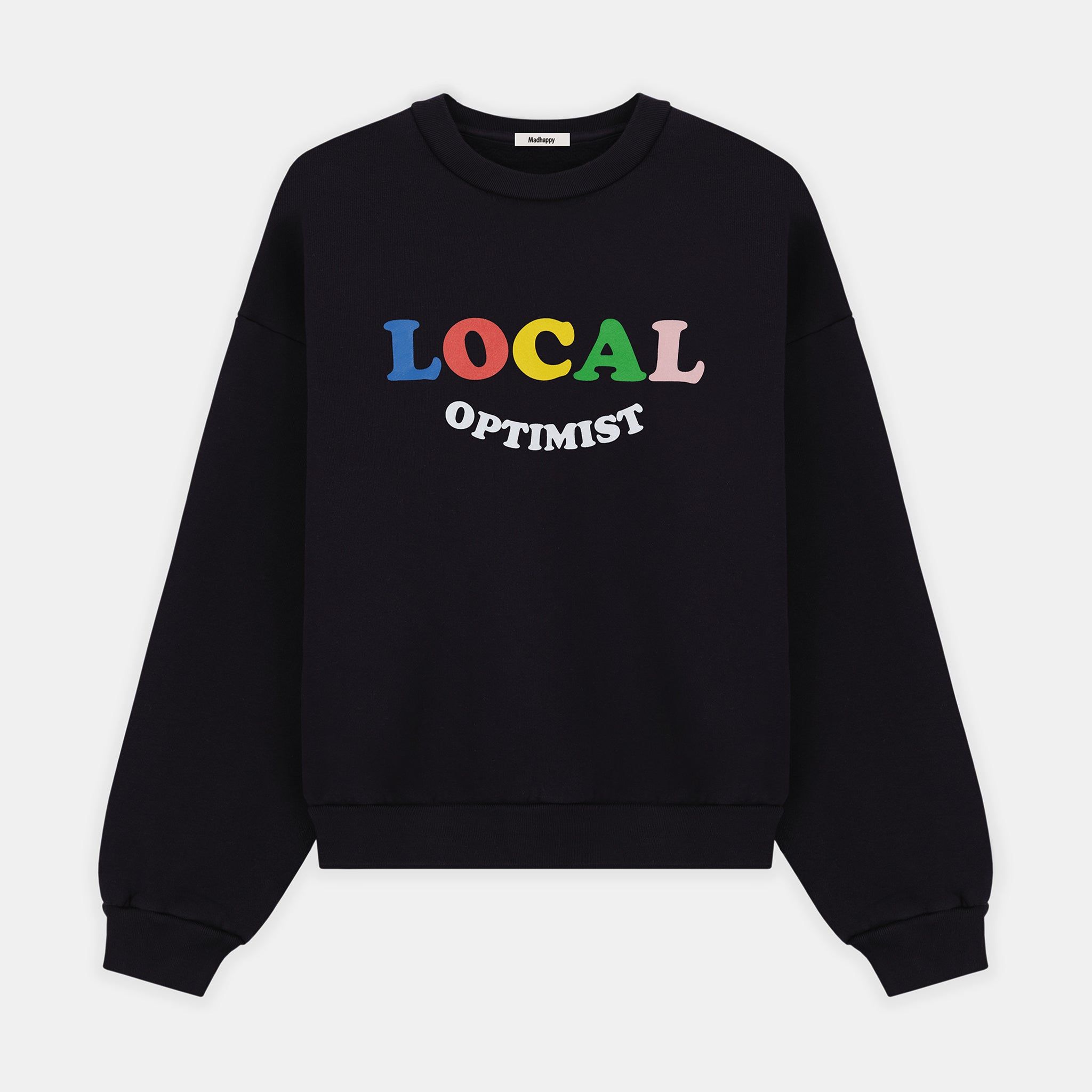 Local Optimist Heritage Crewneck sold by Madhappy product image thumbnail 3