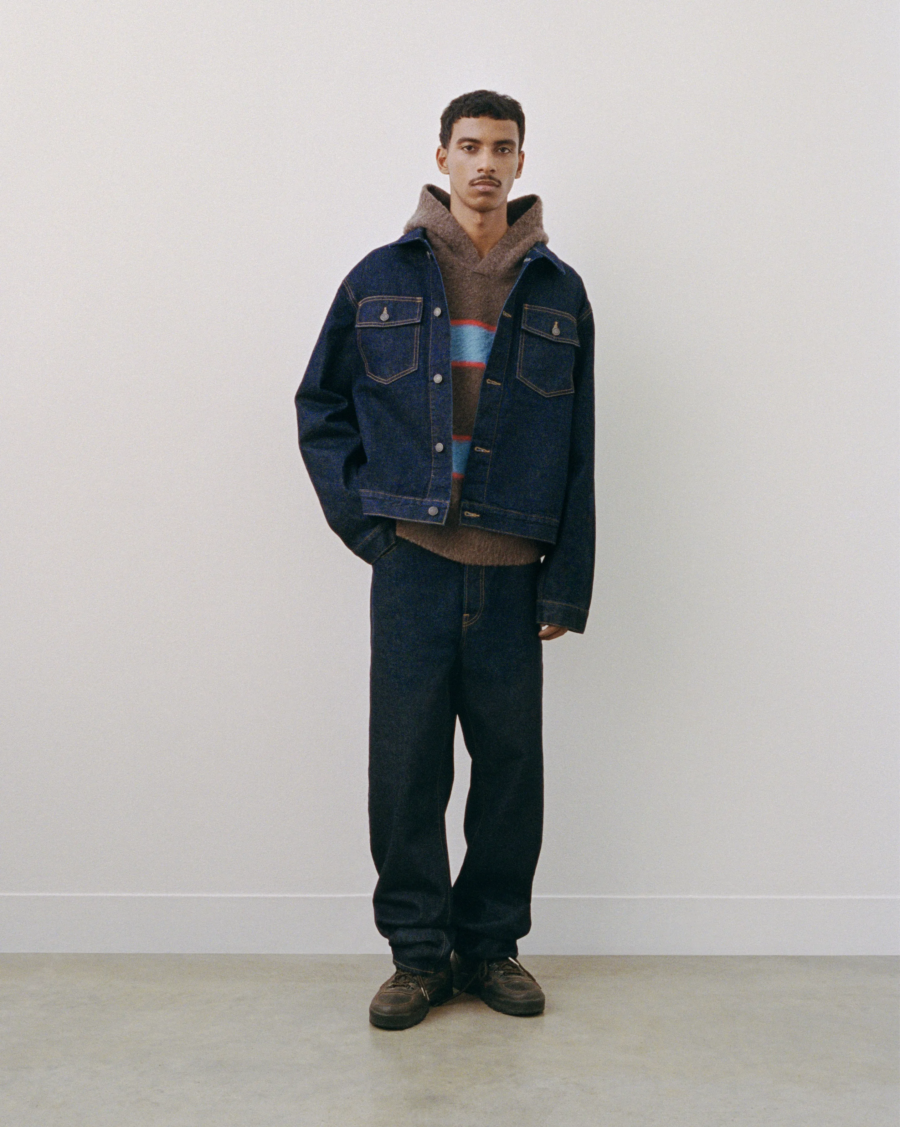 Denim Trucker Jacket sold by Madhappy product image thumbnail 2