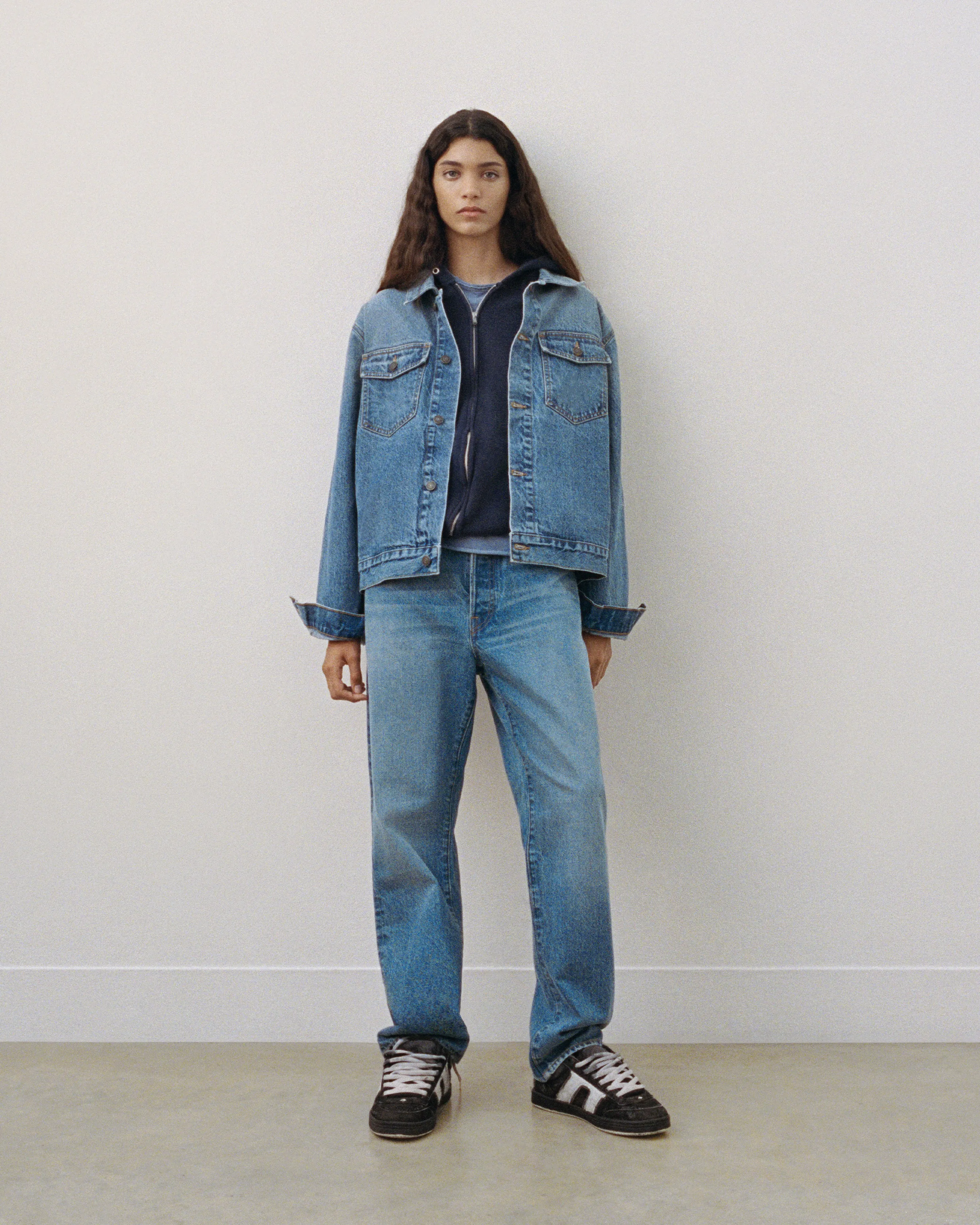 Denim Trucker Jacket sold by Madhappy product image thumbnail 5