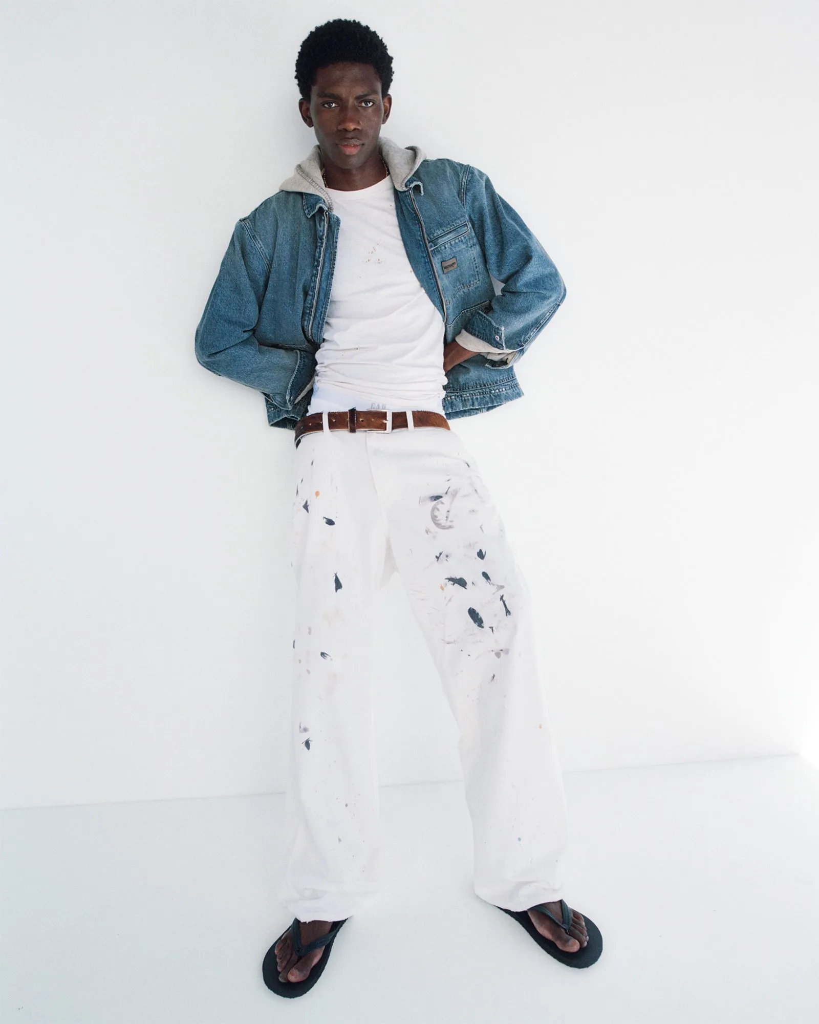 パンツ 90s old GAP painter pants NWT Gap High Rise '90s Loose Carpenter Pants with Washwell