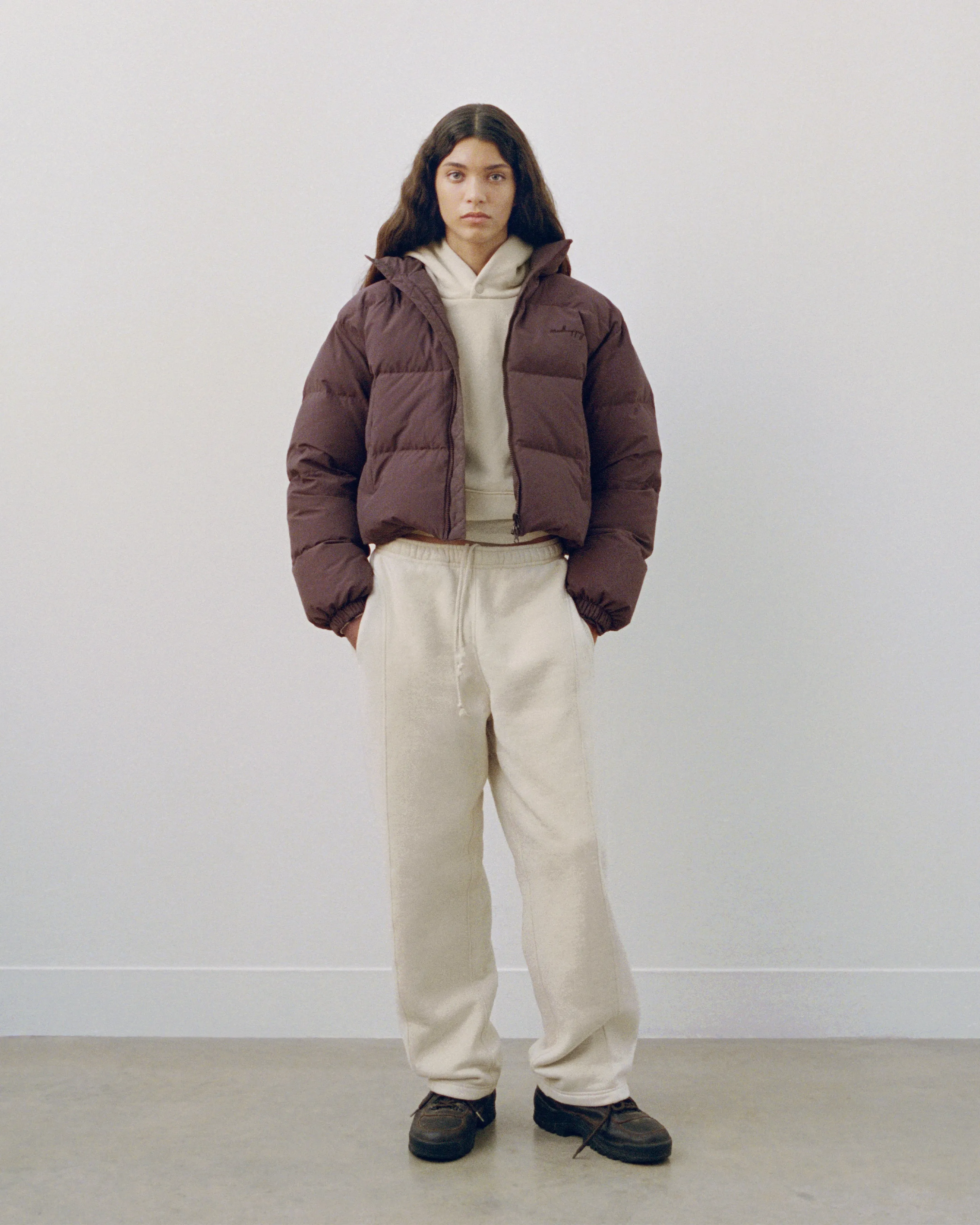 Panelled Snap Fleece Hoodie sold by Madhappy product image thumbnail 4